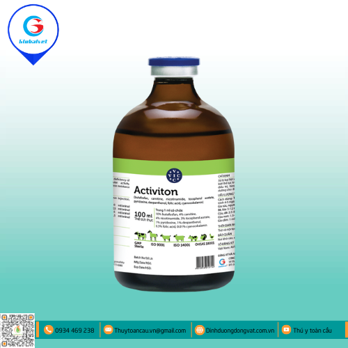 ACTIVITON - MULTI VITAMIN, KÍCH THÍCH TĂNG TRƯỞNG, TĂNG ĐỀ KHÁNG