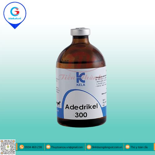 ADEDRIKEL 300 BỔ SUNG VITAMIN ADE CHO VẬT NUÔI