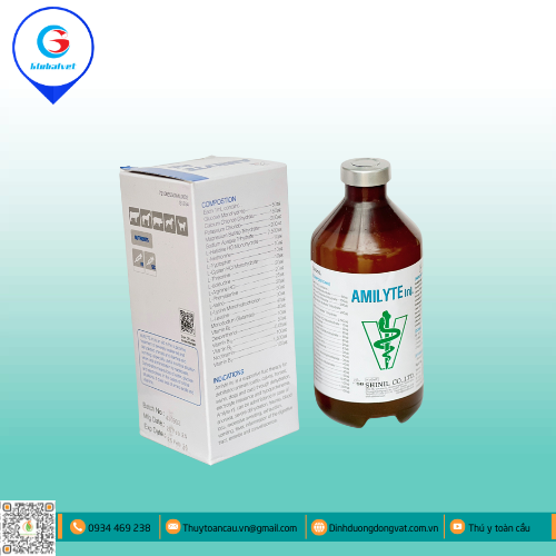 AMILYTE INJ BỔ SUNG ACID AMIN CHO VẬT NUÔI