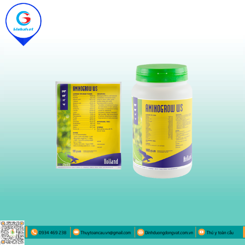 AMINOGROW BỔ SUNG ACID AMIN CHO VẬT NUÔI