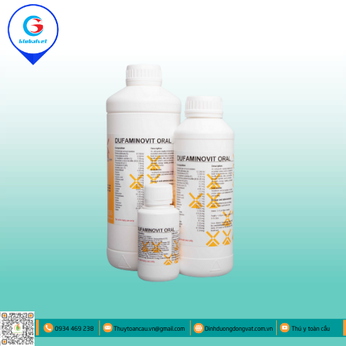 DUFAMINOVIT ORAL HỢP VITAMIN+ACID AMINO+KHOÁNG