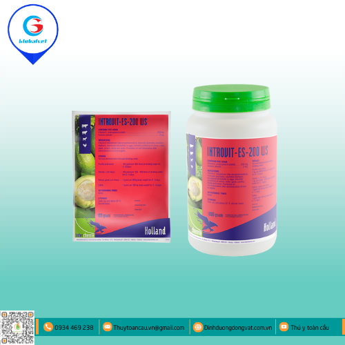 INTROVIT-ES-200 WS BỔ SUNG VITAMIN E CHO VẬT NUÔI