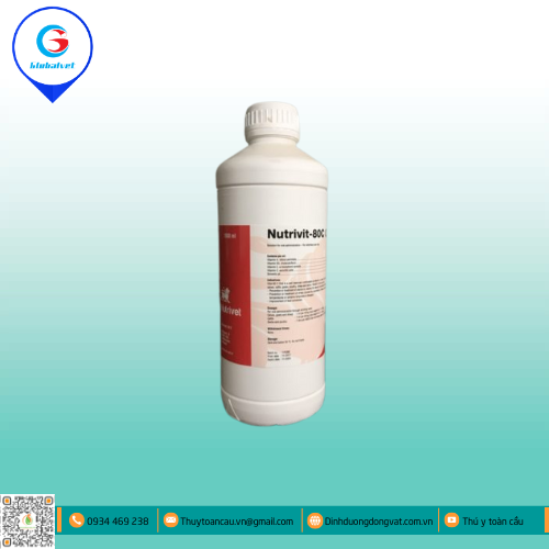 NUTRIVIT-80C ORAL BỔ SUNG VITAMIN CHO VẬT NUÔI