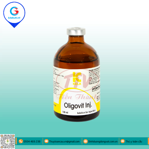 OLIGOVIT INJ BỔ SUNG VITAMIN CHO VẬT NUÔI