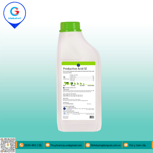 PRODUCTIVE ACID SE - XÓA ĐỘC TỐ, DIỆT VI KHUẨN, CÂN BẰNG PH