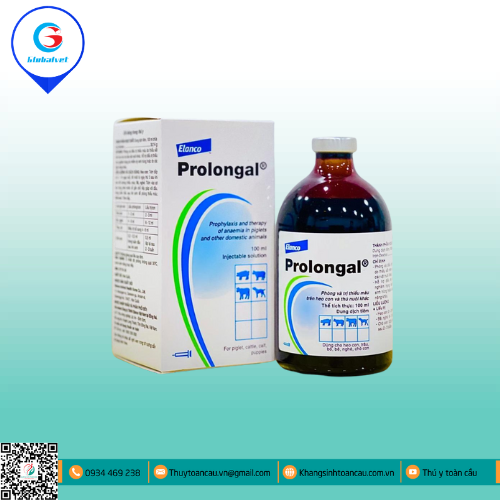 PROLONGAL BỔ SUNG SẮT CHO HEO