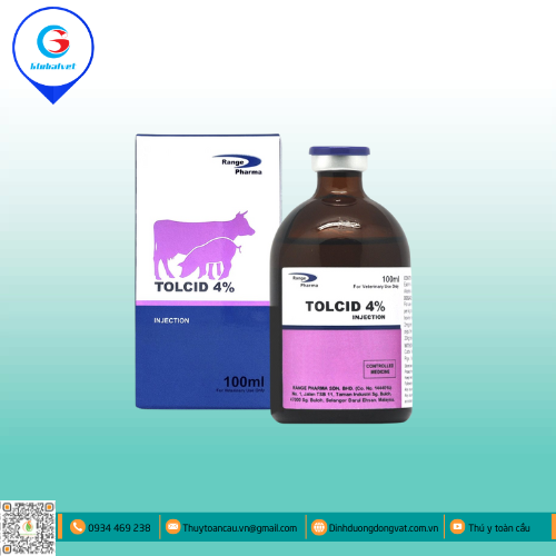 TOLCID 4% HẠ SỐT KHÁNG VIÊM