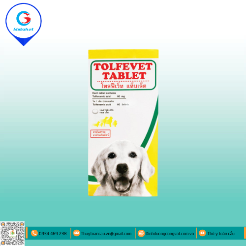TOLFEVET TABLET HẠ SỐT KHÁNG VIÊM