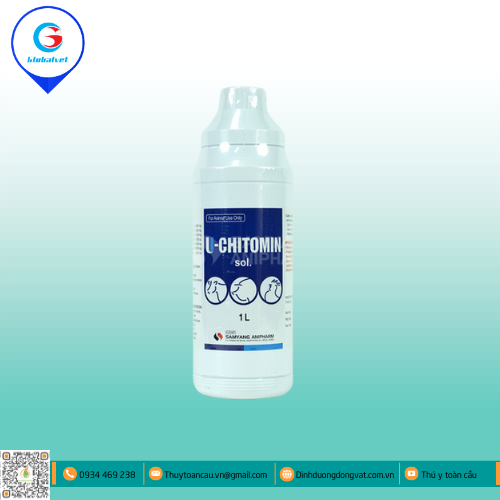 U-CHITOMIN SOL HỖN HỢP BỔ SUNG VITAMIN CHO VẬT NUÔI