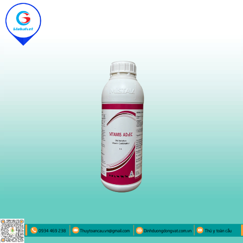 VITAMIS AD3EC ORAL SOLUTION HỖN HỢP BỔ SUNG VITAMIN CHO VẬT NUÔI